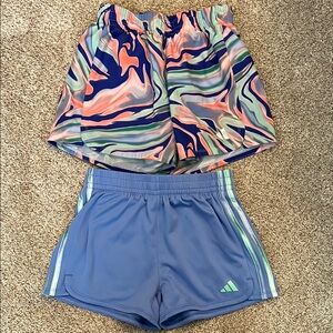 Adidas Kids Shorts Set - Multicolor and Blue